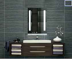 III LED Lighted Bathroom Vanity Mirror W/ Touch Sensor :: IMPECCABLE Series