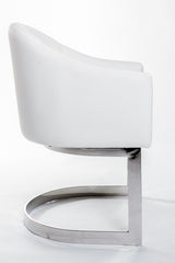Luxury Clean Slate Grey Vanity Chair  (Only available in Grey)