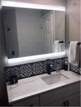 Impact Vanity LED Lighted Bathroom Mirror With Touch Sensor  :: IMPECCABLE Series