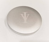 FREE SHIPPING:: Silver Charm LED Lighted Portable Charger Compact Mirror :: CHARM BEYOND Series