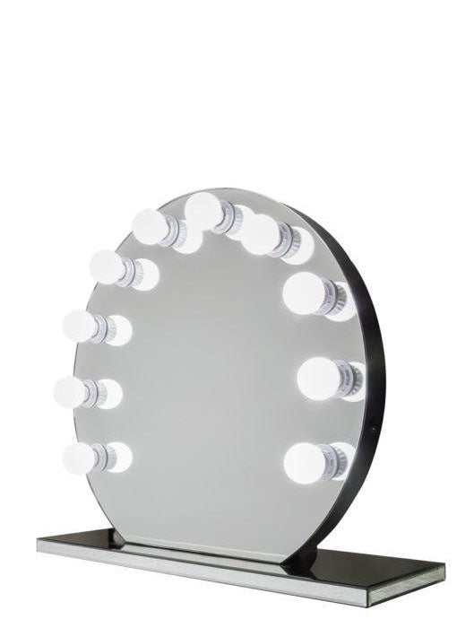 Round Hollywood Frameless Mirror :: IMAGE Series